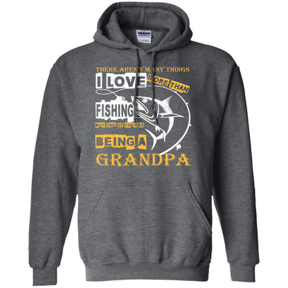 But One Of Them Is Being A Grandpa Papa T-shirt Dark Heather