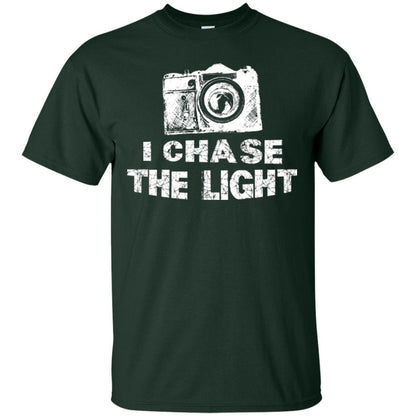 Photographer T-shirt I Chase The Light Forest