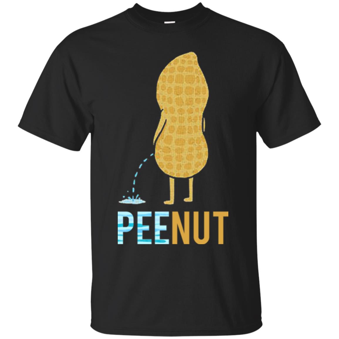 Funny Peenut Gift Shirt For Cool Boys Black