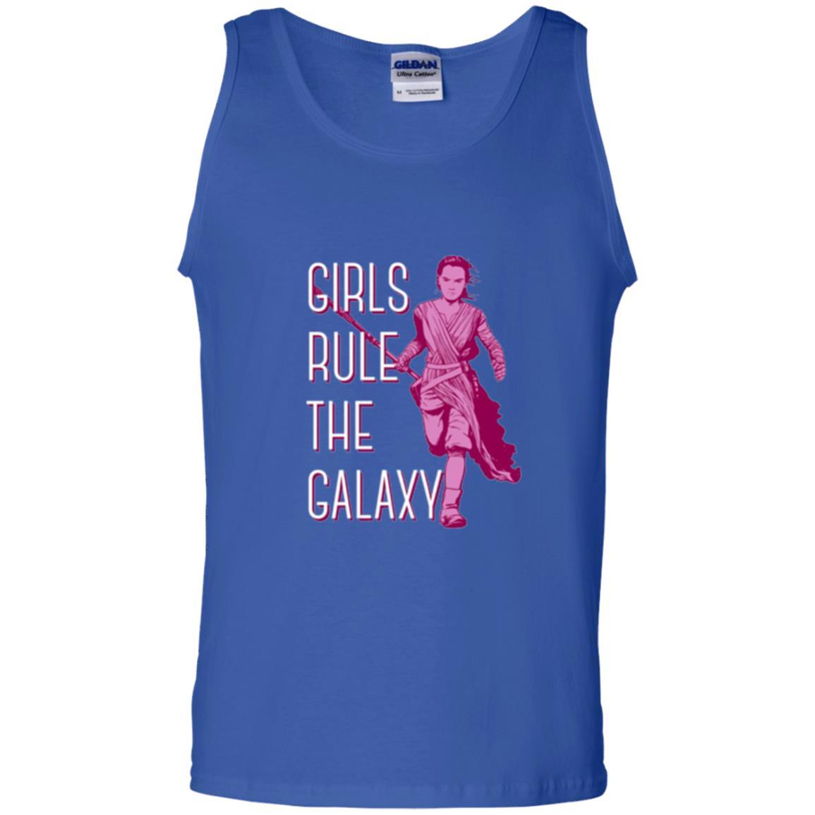 Film T-shirt Girls Rule The Galaxy T-shirt Royal