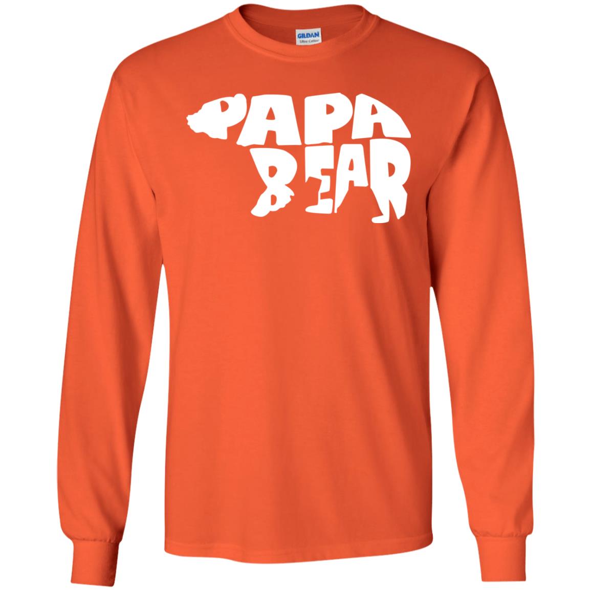 Bear Papa Shirt Orange