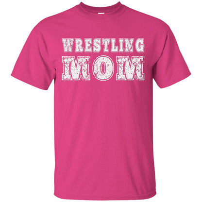 Wrestling Mom Mommy T-shirt Heliconia