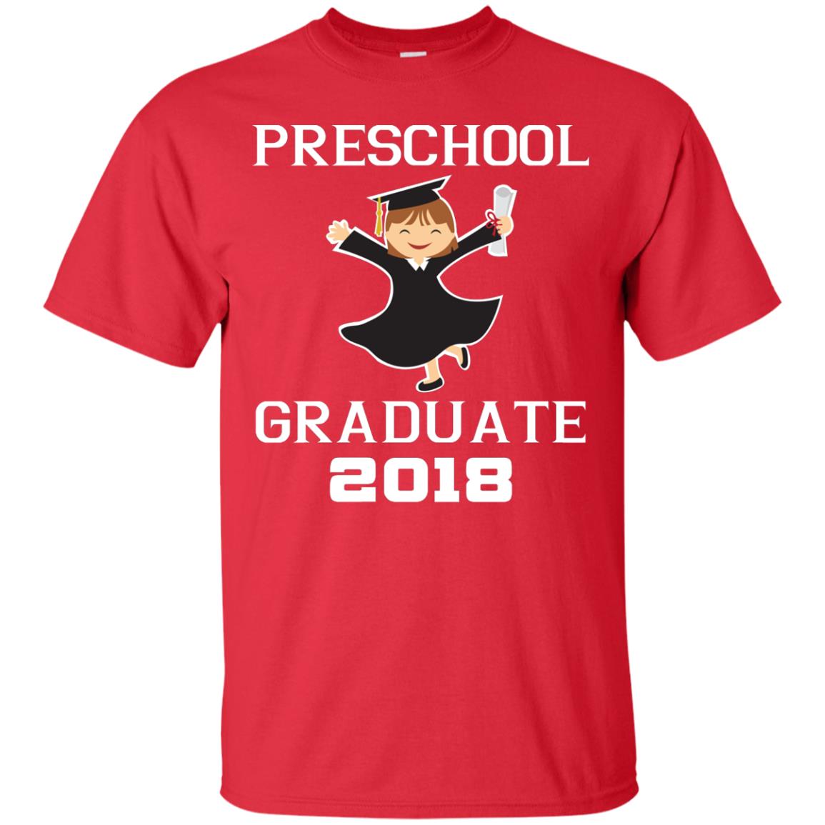 Preschool Graduate 2018 Shirt Red