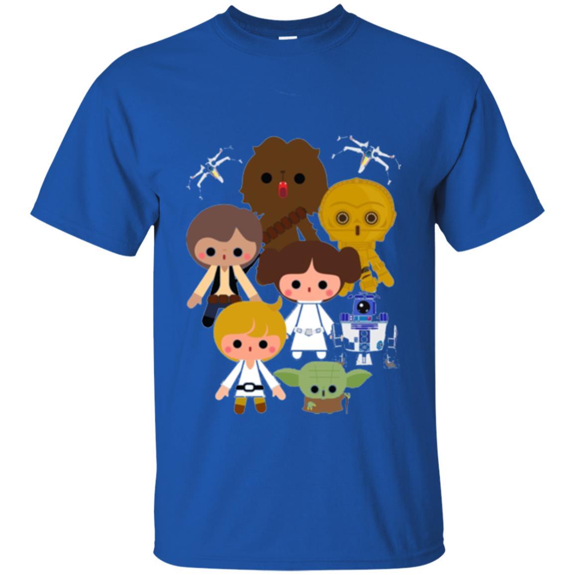 Film T-shirt Cute Kawaii Style Heroes Graphic Royal