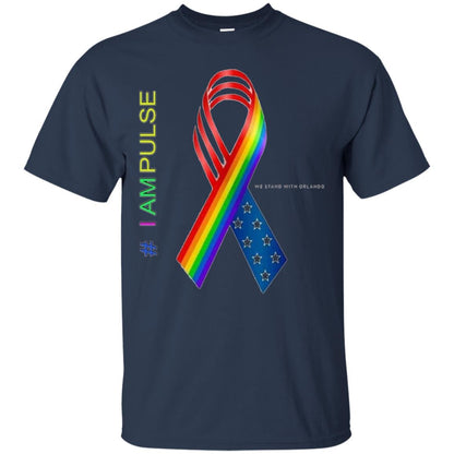 We Stand With Orlando Remembrance Lgbt Shirt Navy
