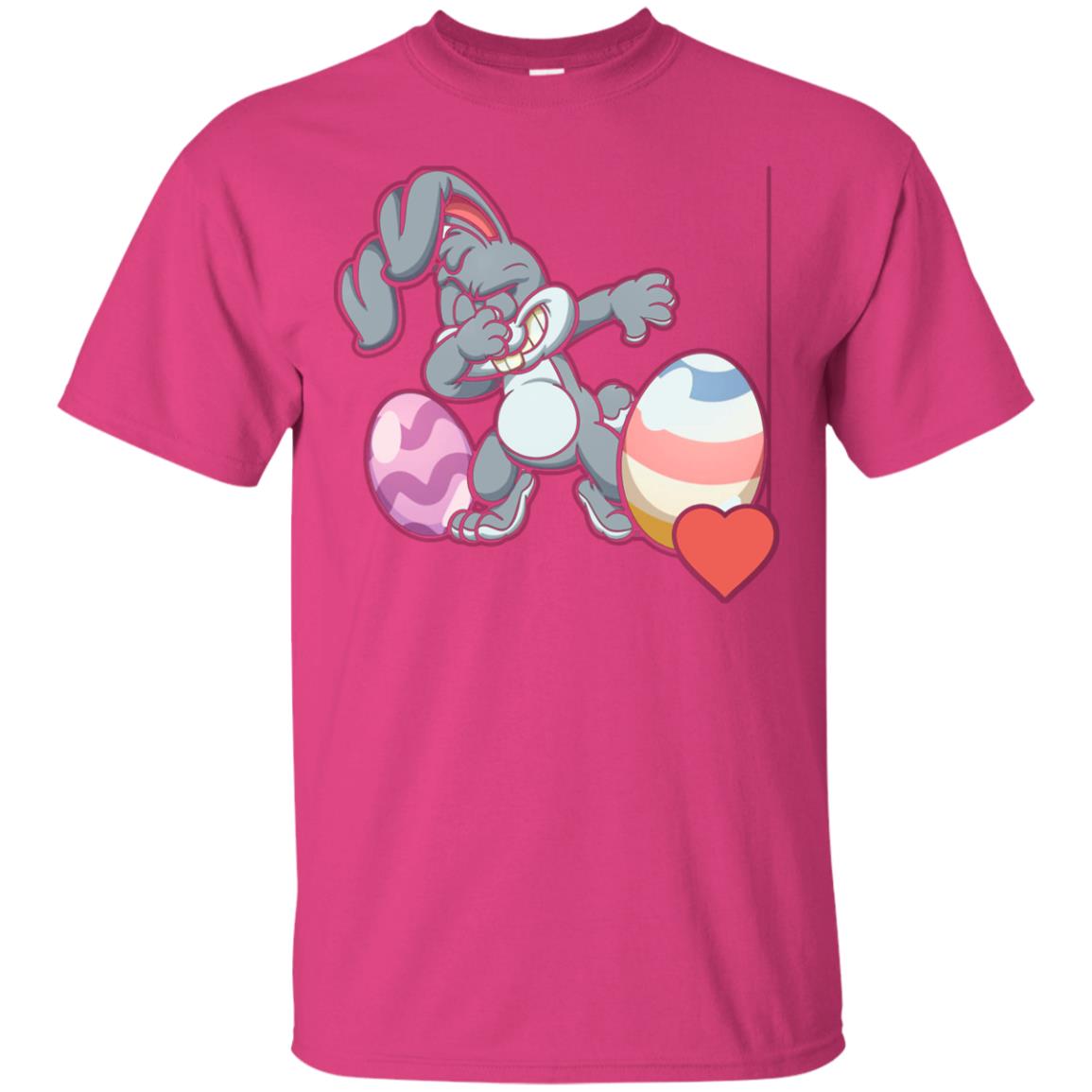 Easter Bunny Dabbing Gift Shirt Easter Holiday Heliconia
