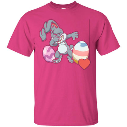 Easter Bunny Dabbing Gift Shirt Easter Holiday Heliconia