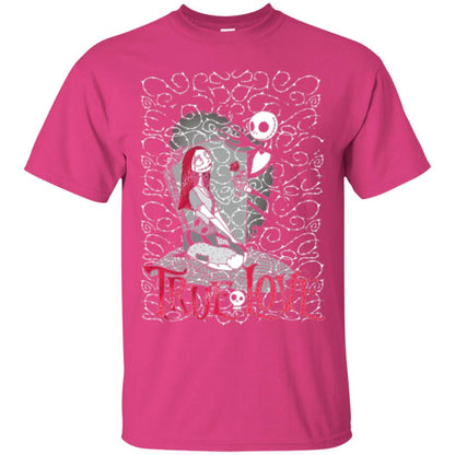 Disney Nightmare Before Christmas True Love Halloween T-shirt Heliconia