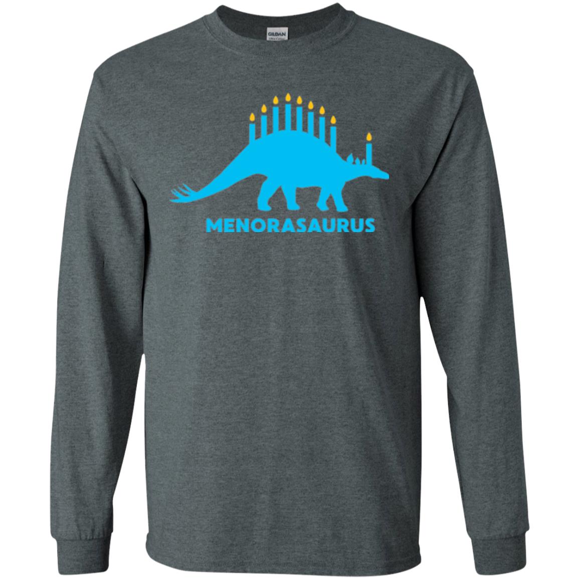 Dinosaur T-shirt Menorasaurus Dark Heather