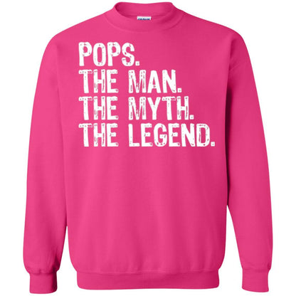 Daddy T-shirt Pops The Man The Myth The Legend Heliconia