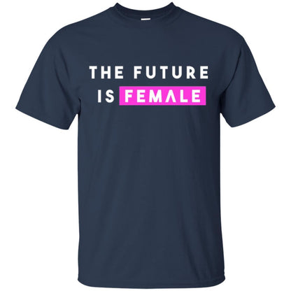 Iconic Statement T-shirt The Future Is Female T-shirt Navy