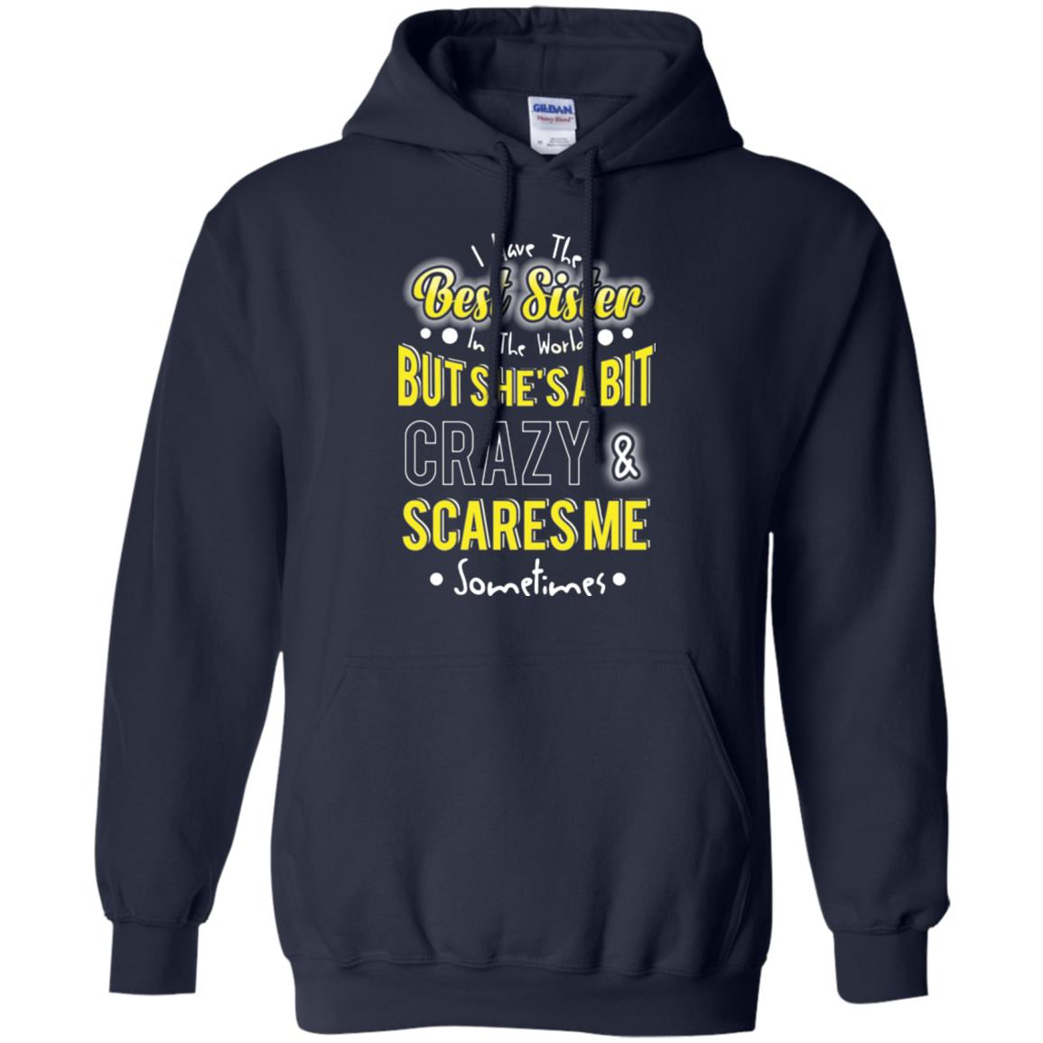 Family T-shirt I Have The Best Sister In The World Navy
