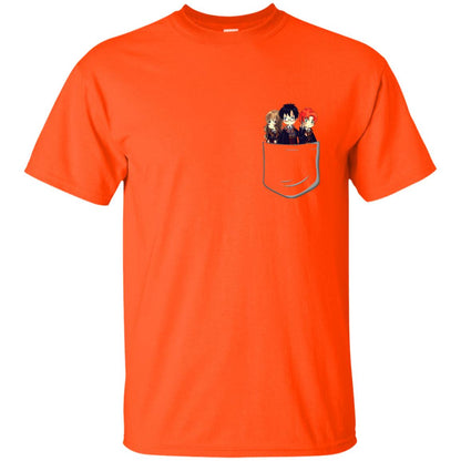Harry Potter Pocket Movie Lover T-shirt Orange