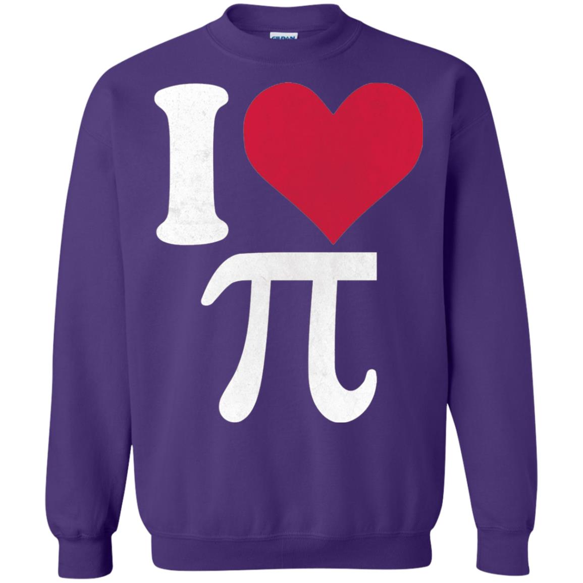 I Love Pi Vintage Retro Pi Day T-shirt Purple