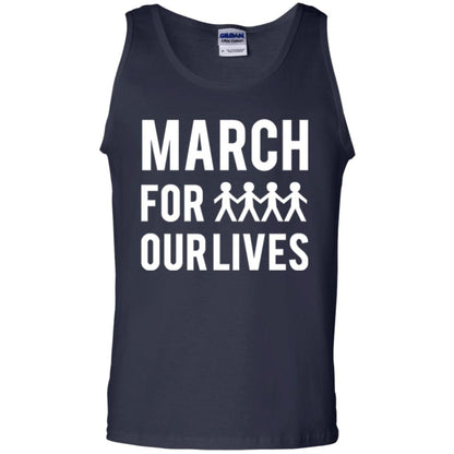 March For Our Lives Anti Gun T-shirt Navy
