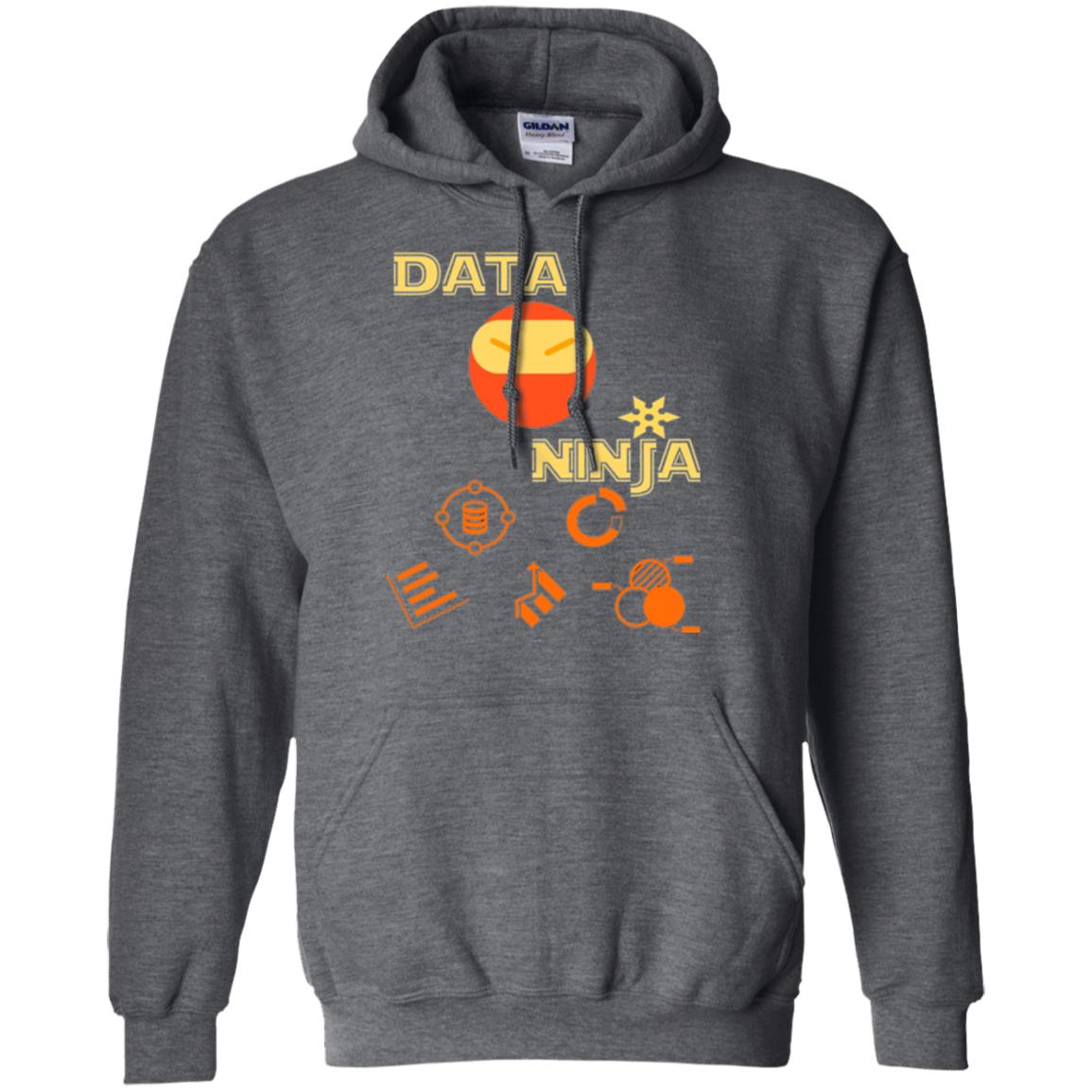 Data Ninja T-shirt Dark Heather