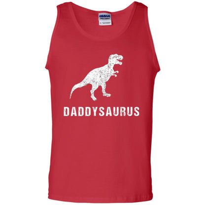 Dad T-shirt Daddysaurus Red