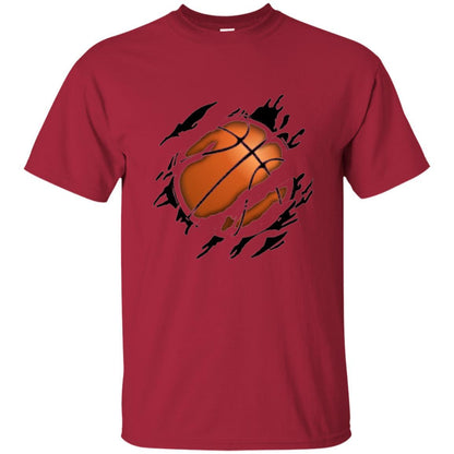 Basketball Lover T-shirt Basketball In Me Cardinal