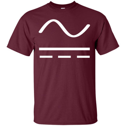 Electrician T-shirt Electrical Engineer Ac Current Dc Current Maroon