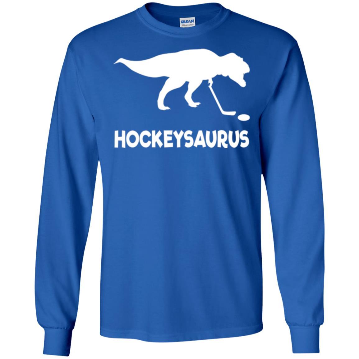 Hockey T-shirt Hockey Dinosaur Hockeysaurus T-shirt