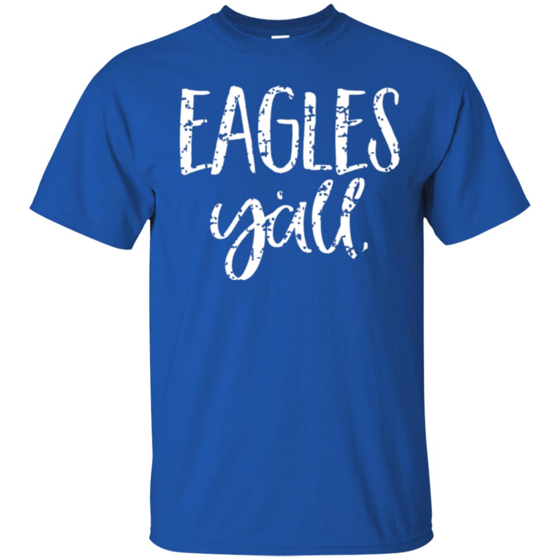 Eagles Y_all Flying Eagles T-shirt Royal