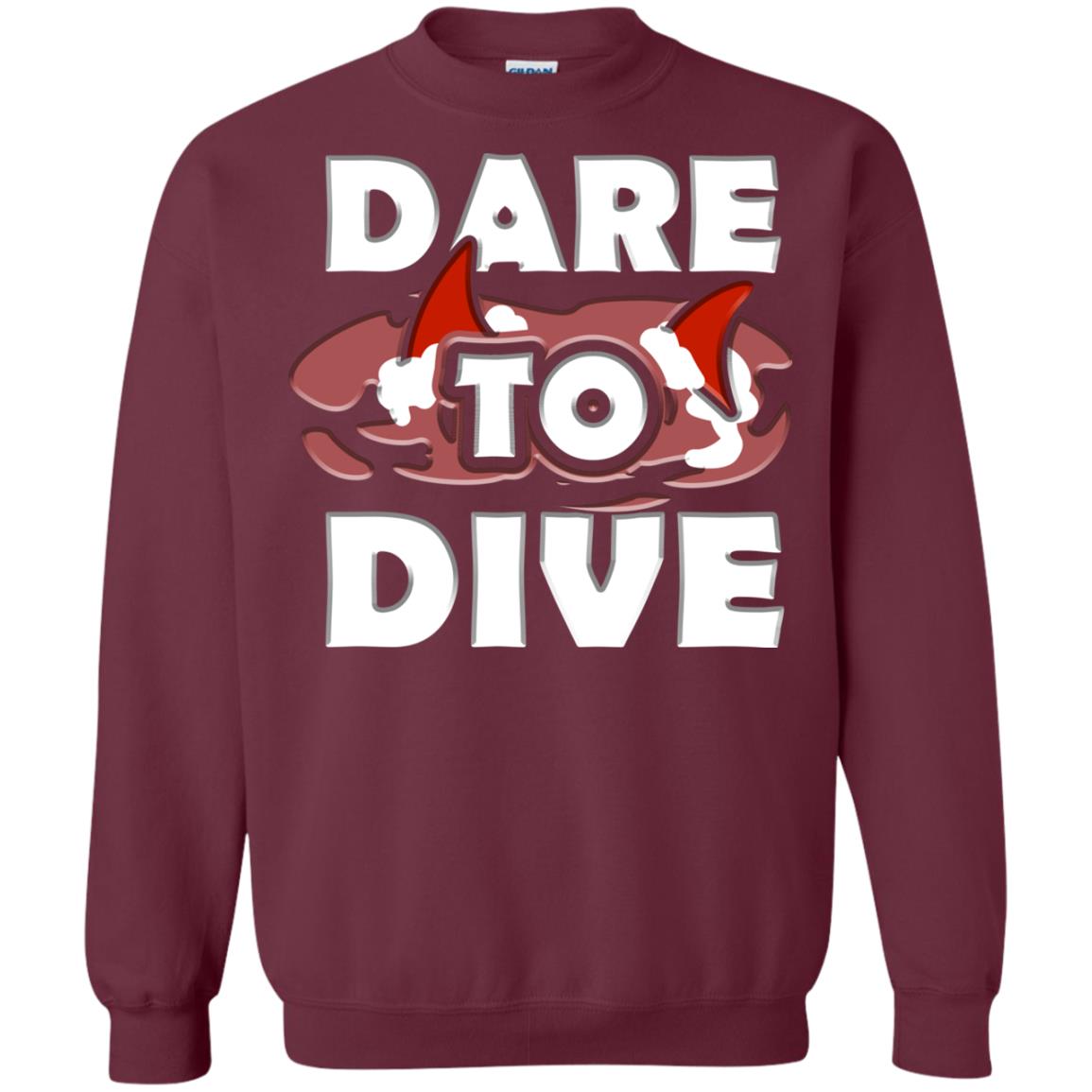 Every Day Of Dare To Dive Shark T-shirt 2018 Maroon