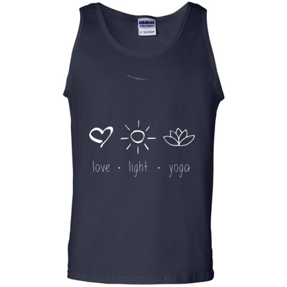 Yoga Lovers T-shirt Love Light Yoga Navy