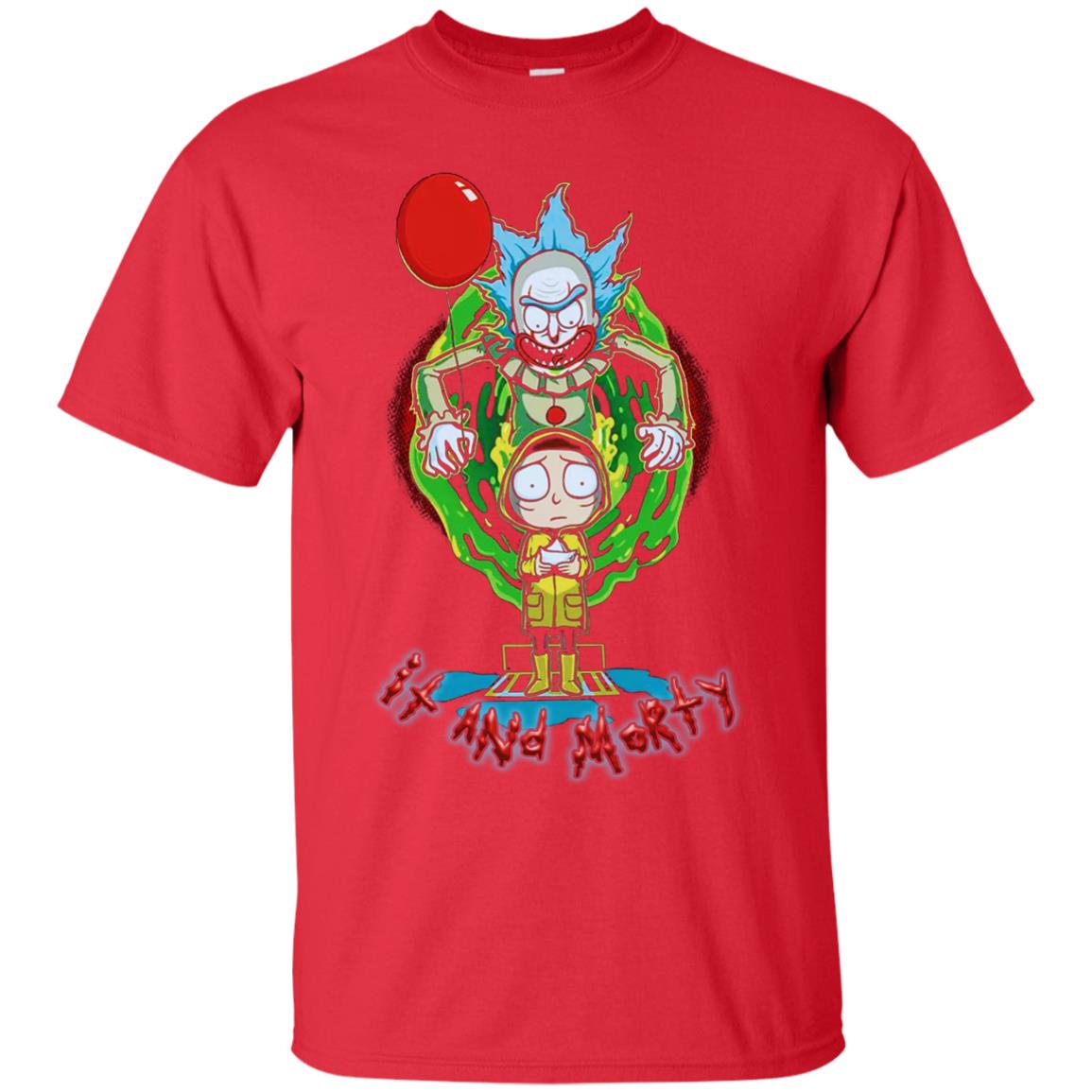 It And Morty Shirt Red