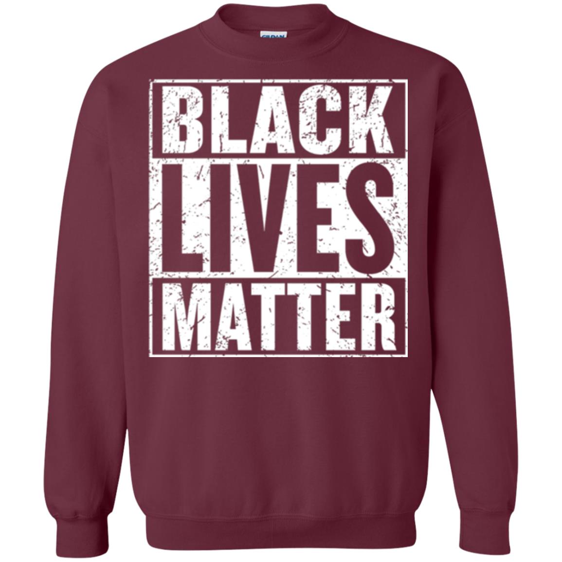 Black Pride African American Gift T-shirt Black Lives Matter Maroon
