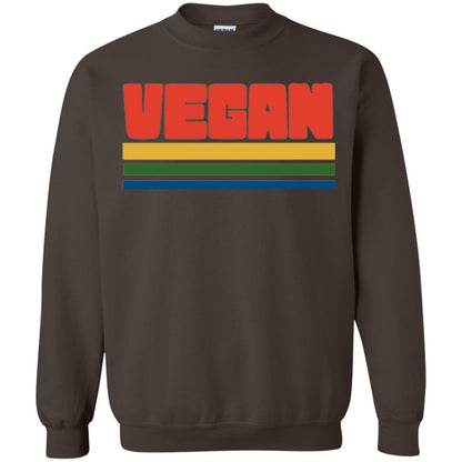 Vegan T-shirt Retro Style Veganism Dark Chocolate