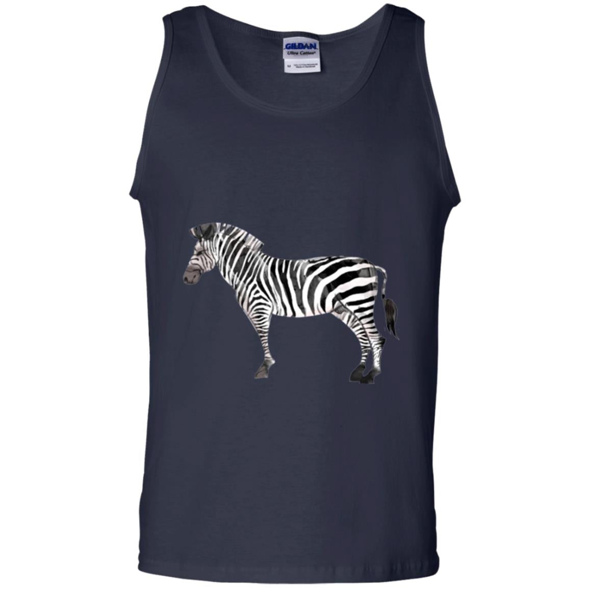 Awesome Zebra T-shirt Navy