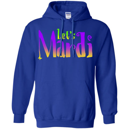 Mardi Gras T-shirt Let's Mardi Royal