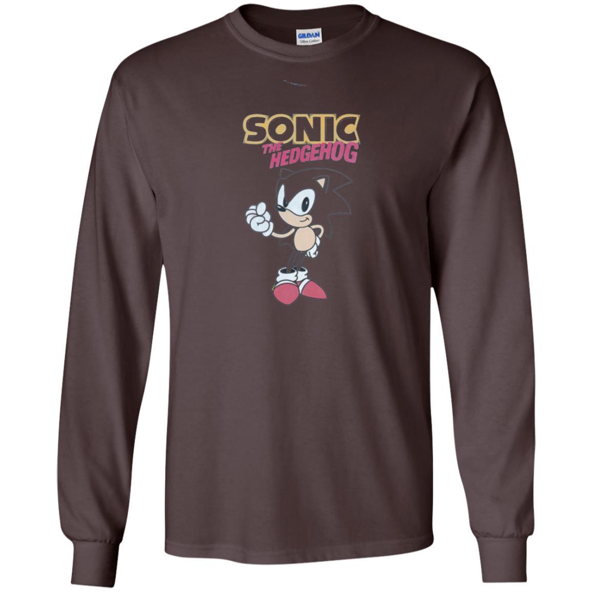 Movie T-Shirt Sonic The Hedgehog Dark Chocolate