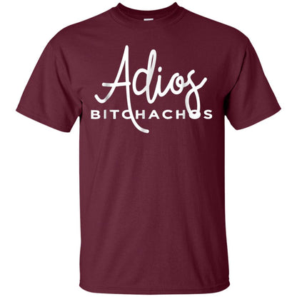 Adios Bitchachos Funny Cinco De Mayo T-shirt Maroon