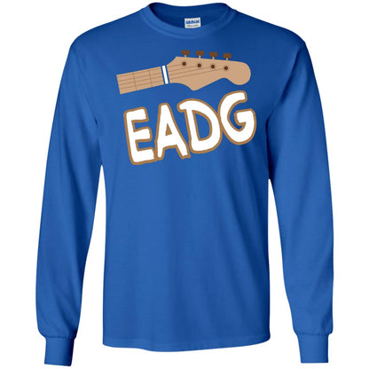 Eadg Bass Tuning Lover Shirt Royal