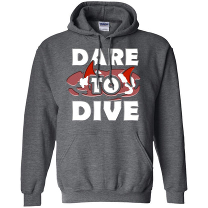 Every Day Of Dare To Dive Shark T-shirt 2018 Dark Heather