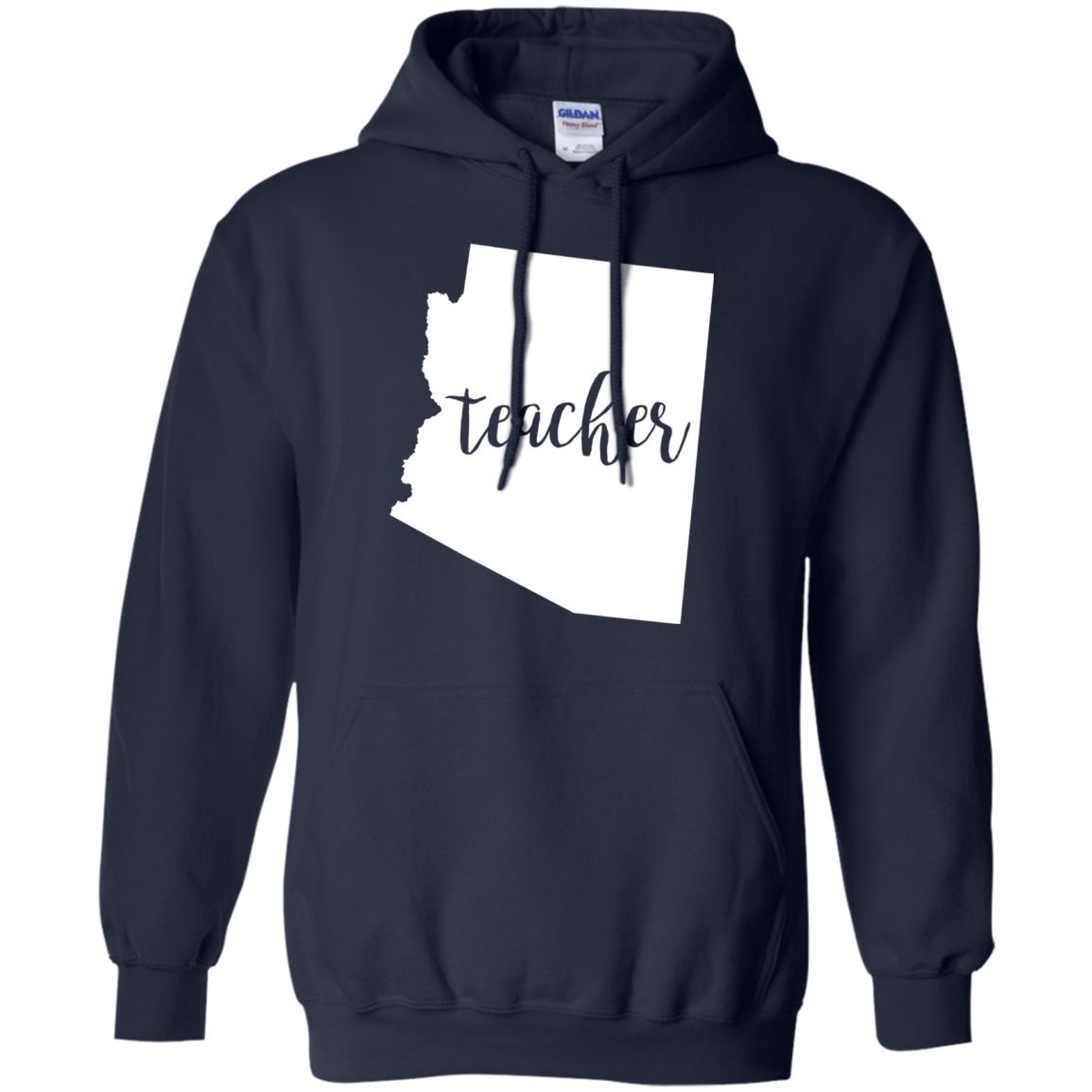 Arizona Teacher Home State Back To School Shirt Navy