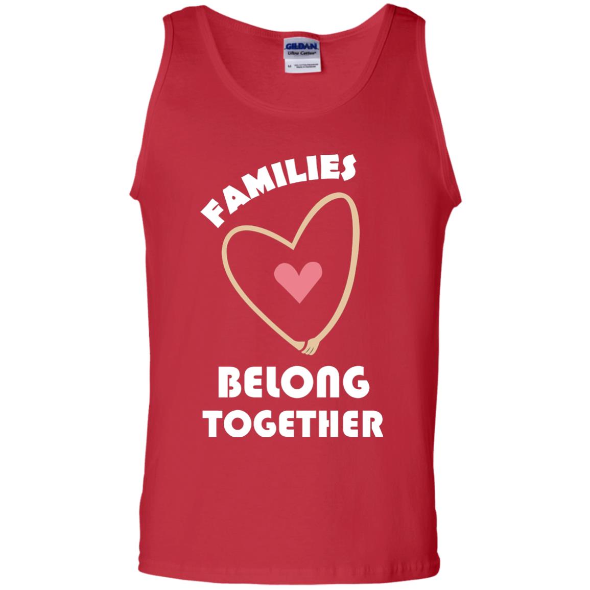 Families Belong Together Shirt For Members Of Family Red