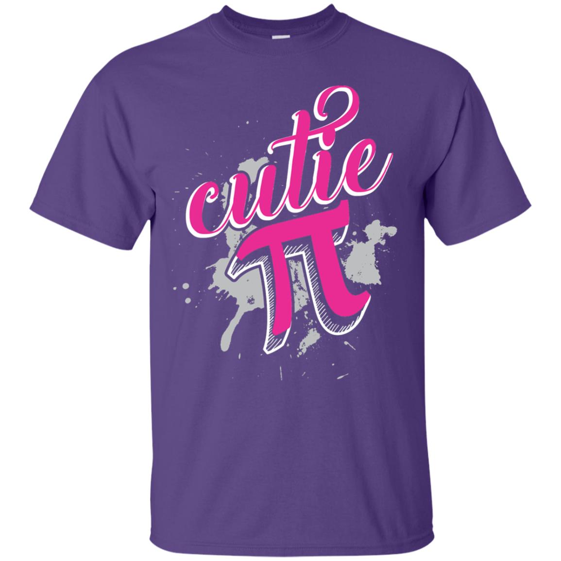 Cutie Pi Funny Math 3.14 Happy Pi Day T-shirt Purple