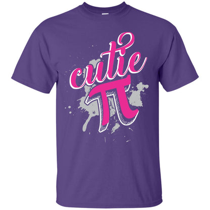Cutie Pi Funny Math 3.14 Happy Pi Day T-shirt Purple