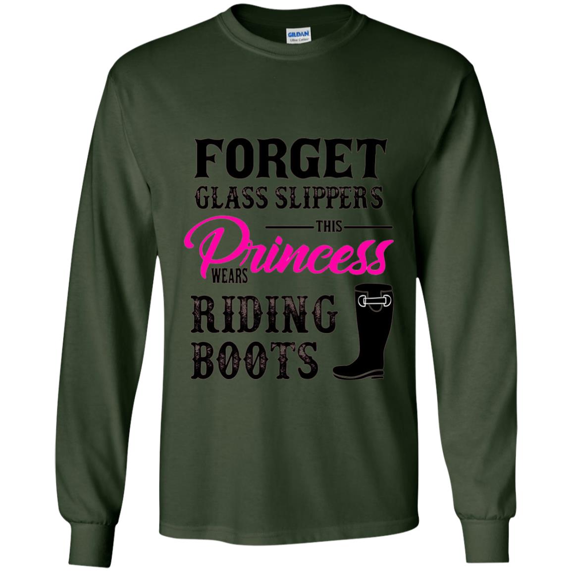 Forget Glass Slippers Princess Wears Riding Boots Forest Green