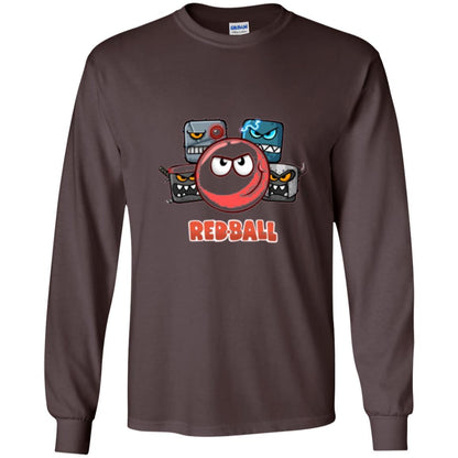 The Crew T-shirt Red Ball 4 T-shirt Dark Chocolate