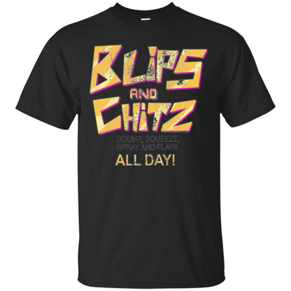 Cartoon T-shirt Vintage Blips And Chitz Black