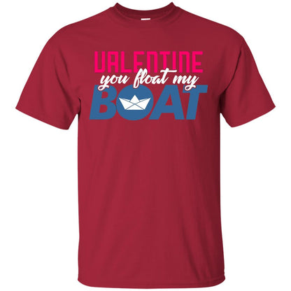 Love Day Couple T-shirt Valentine You Float My Boat Cardinal