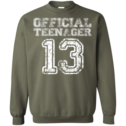 Brithday T-shirt Official Teenager T-shirt Military Green