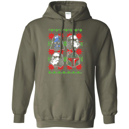 Film T-shirt Christmas Sweater Empire Helmets Military Green