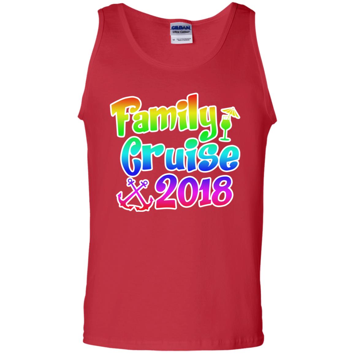 Family T-shirt Cruise 2018 Red