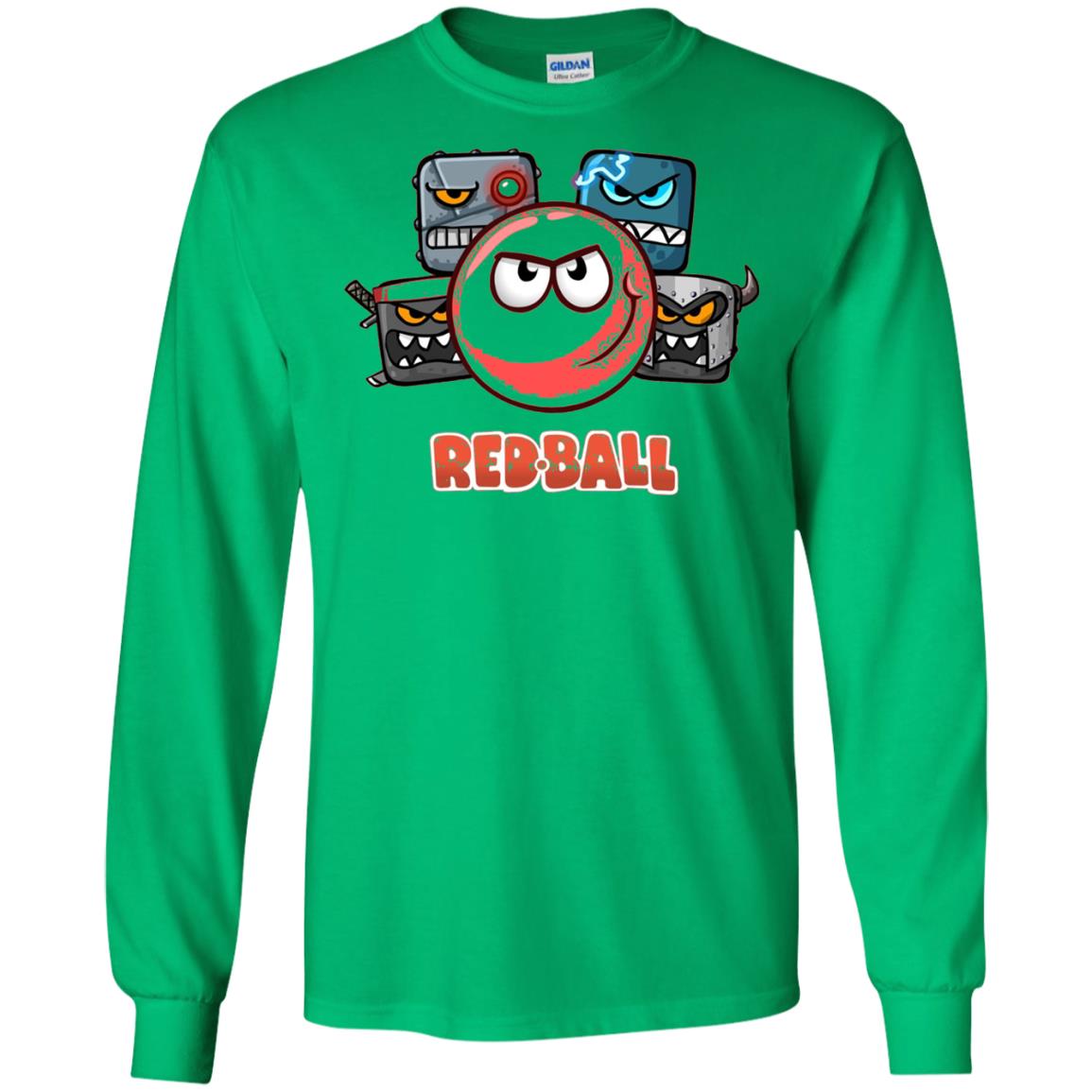 Red Ball 4 The Crew Game Lover T-shirt Irish Green