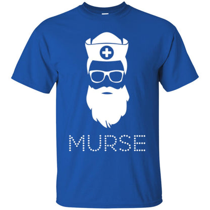 Gift For Nurse Awesome Cute Funny Murse Man T-shirt Royal