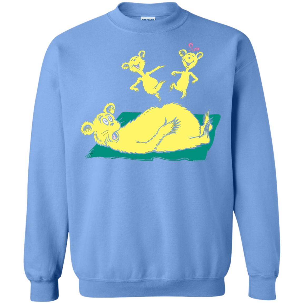 Dr. Seuss Hop On Pop Book Lover T-shirt Carolina Blue